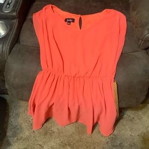 Coral dress